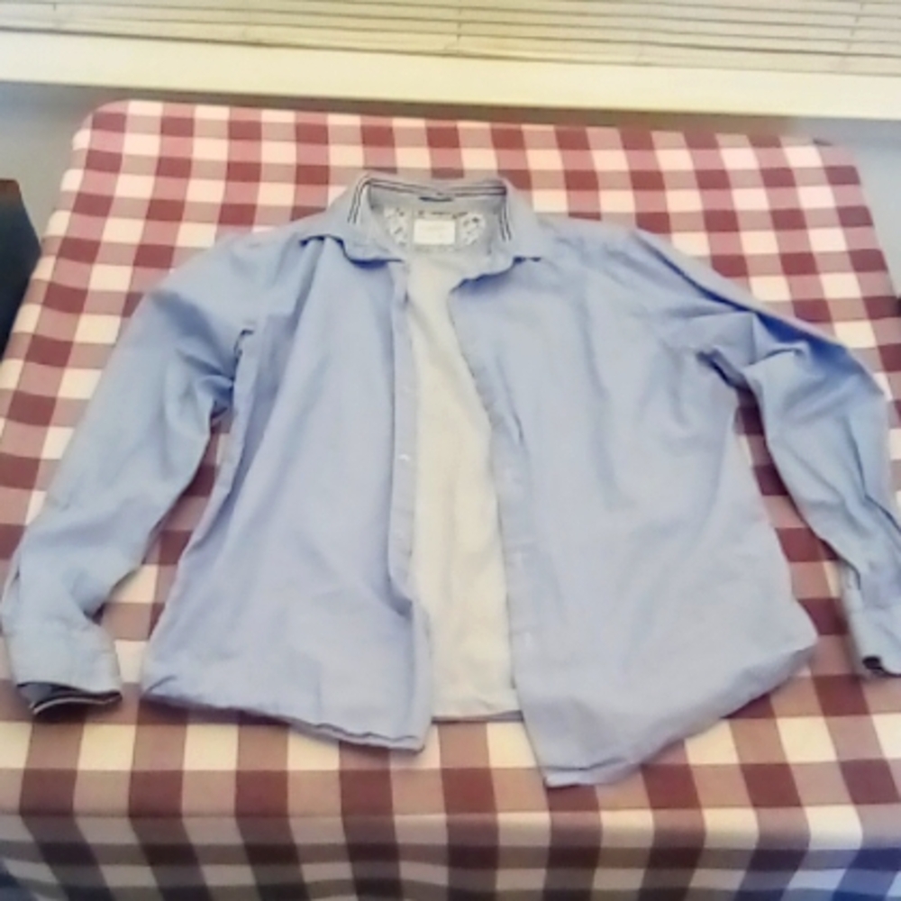 Men's DENIM AND FLOWER button down shirt.